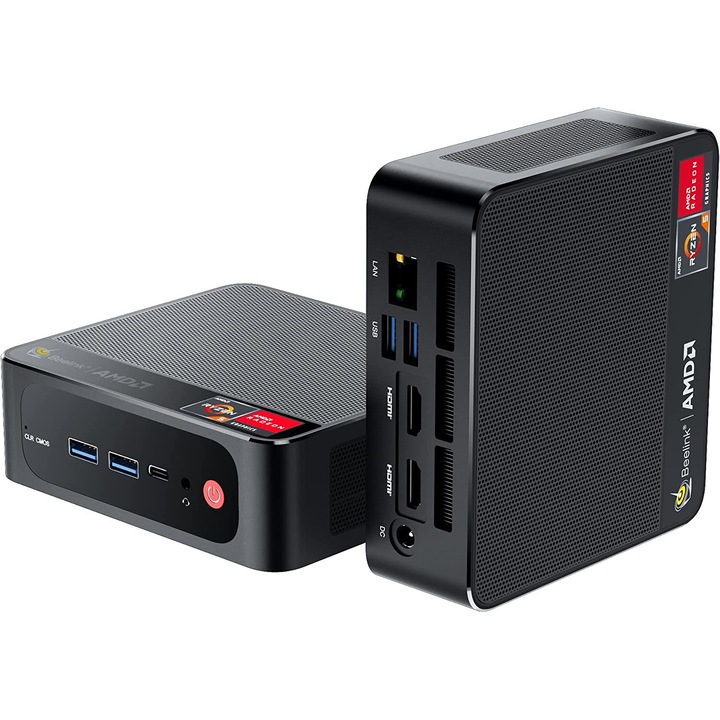 res_9344ef670e30b8f72aabeddfc1c62848 Mini PC Beelink SER 5 Ryzen 5 5560U, 16GB DDR4, 500GB SSD, Wi-Fi 6, Windows 11 - imagine 1