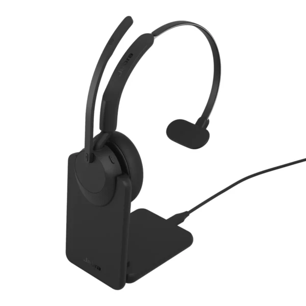 Casti Jabra Evolve3 45 MS Mono cu statie de incarcare