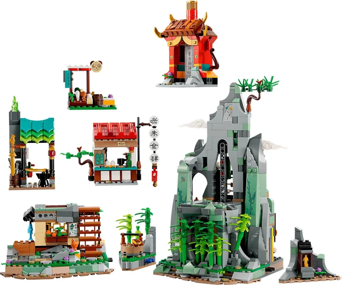 LEGO Monkie Kid Baza secreta 80044 - AmaStore.ro