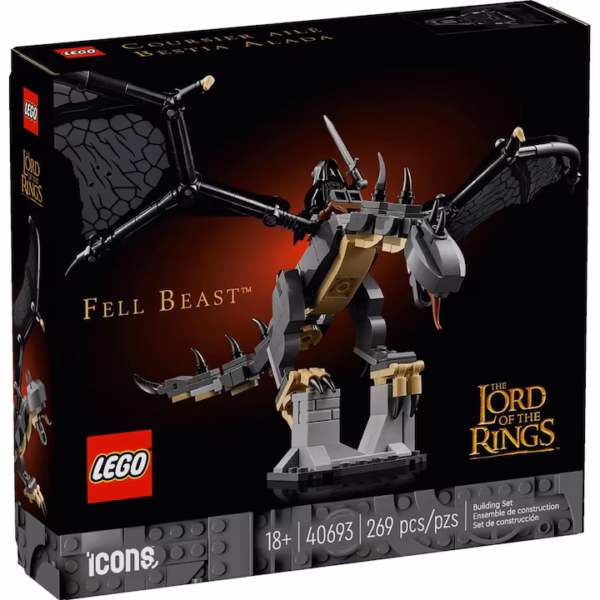 LEGO Icons Stapanul Inelelor Bestia inaripata 40693