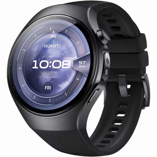 Ceas HUAWEI Watch 5 46mm, Black Stainless Steel