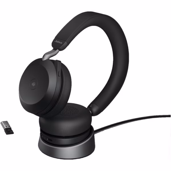 CastivJabra Evolve2 75 UC Stereo, Cu Statie de Incarcare