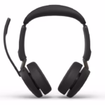 Casti wireless Jabra Evolve3 65 UC Stereo cu statie de andocare - imagine 3