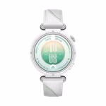 Ceas Huawei Watch GT 7, 41MM, Stainless Steel, White Composite Leather Strap - imagine 3