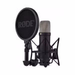 Microfon de studio cu condensator Rode NT1 5th Gen, Black