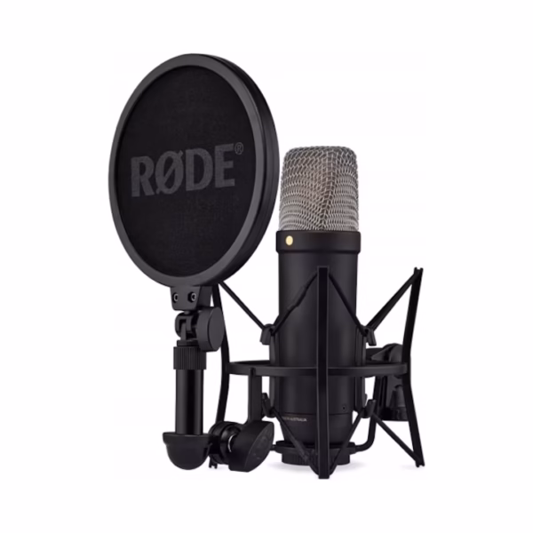 Microfon de studio cu condensator Rode NT1 5th Gen, Black