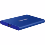 SSD Samsung T7 , 2TB, USB 3.2, Blue - imagine 2