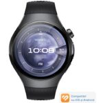 Ceas HUAWEI Watch 5 46mm, Black Stainless Steel - imagine 2